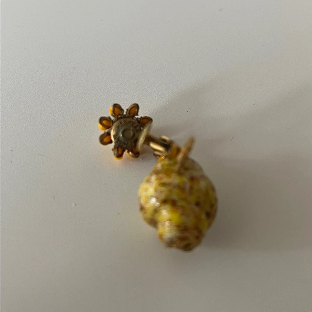 Signed Miriam Haskell Retro Earrings - image 5